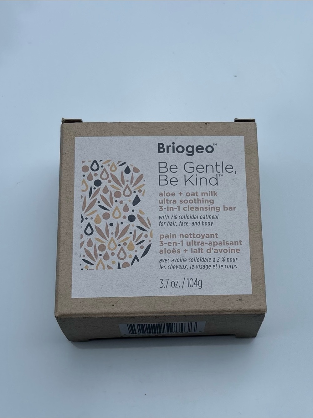 Briogeo Be Gentle, Be Kind Cleansing Bar — Cream, Brown